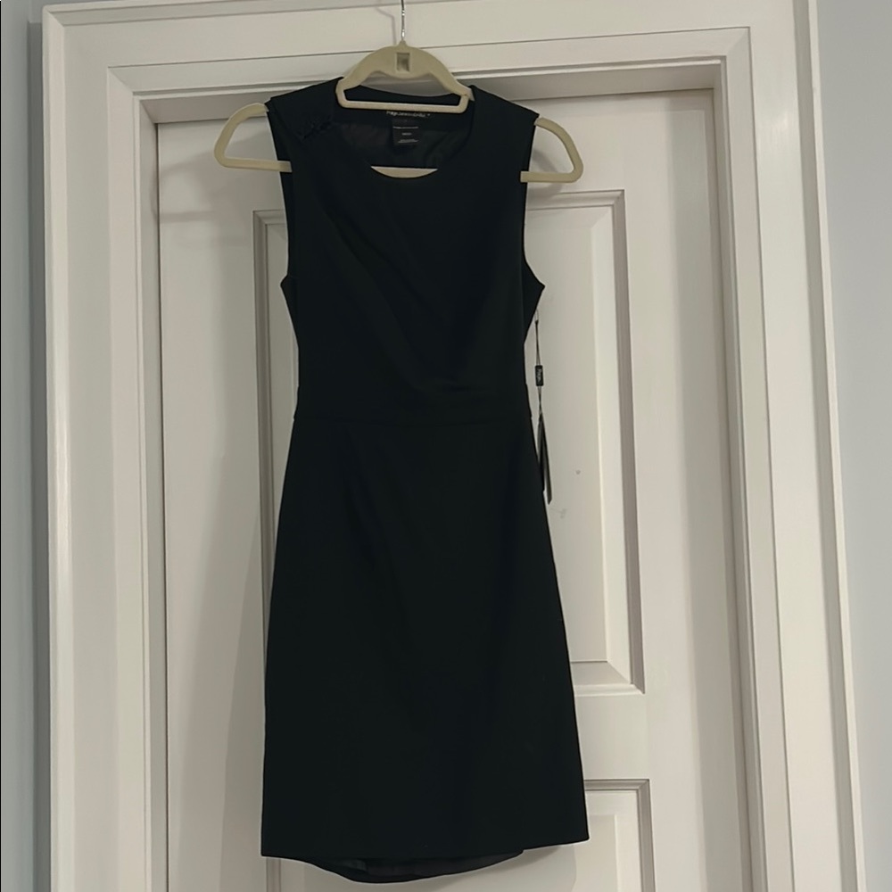 PAIGE Black Label Sleeveless Sheath Mini Dress BNWT partial open back
